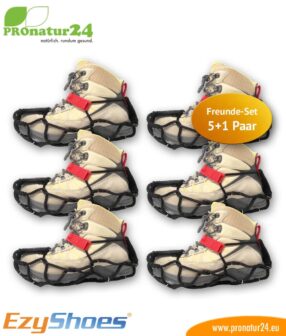 EzyShoes Walk Schneeketten 5+1 Sparset