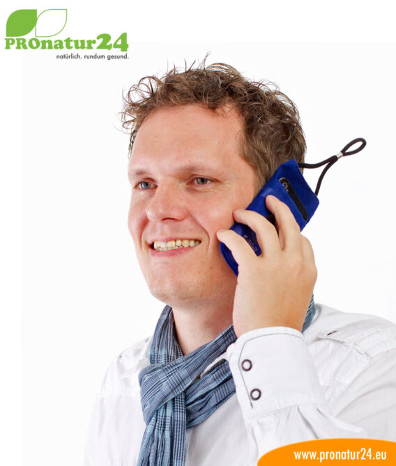 Anwendung der eWall Handytasche