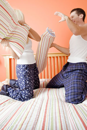 Spass und Erholung - auch im Bett!
