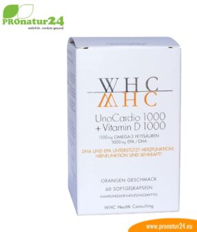UnoCardio 1000 + Vitamin D 1000 OMEGA-3 Fettsäuren
