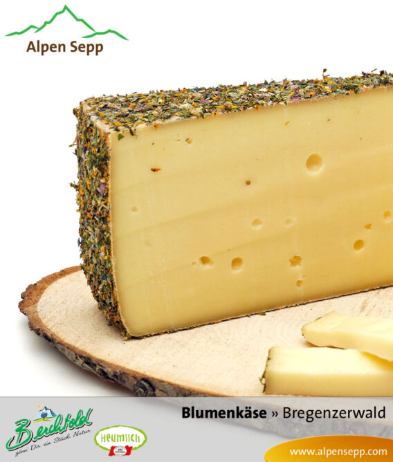 Blumenkäse aus Heumilch vom Alpen Sepp