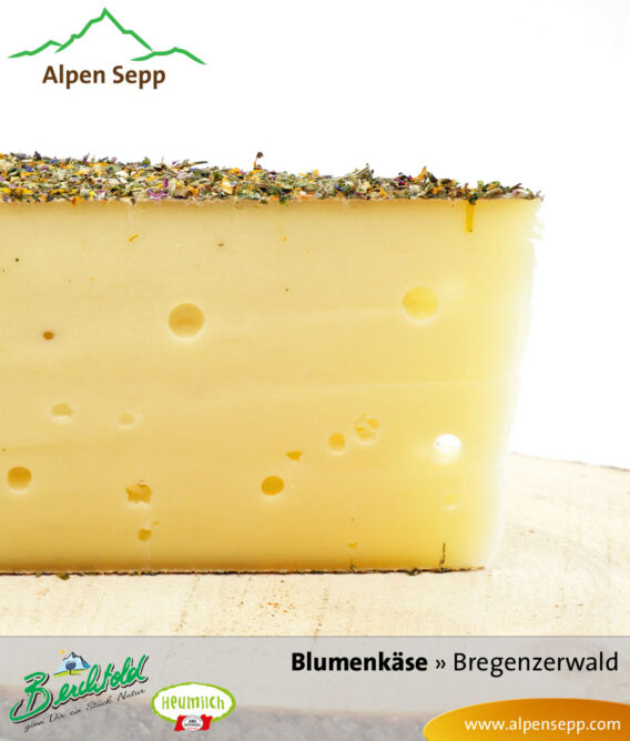 Blumenkäse aus Heumilch vom Alpen Sepp