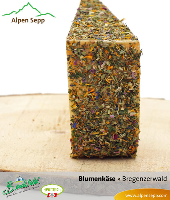 Blumenkäse aus Heumilch vom Alpen Sepp
