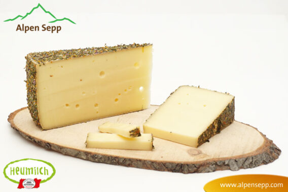Blumenkäse aus Heumilch vom Alpen Sepp