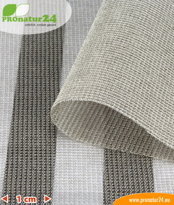 Abschirmstoff Silver Tulle