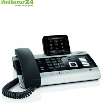 GIGASET DX800A Telefon, kabelgebunden, strahlungsarm ECO DECT +, ISDN, VoIP, Anrufbeantworter