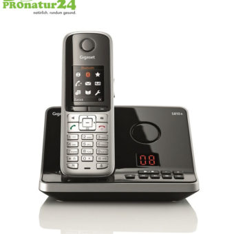 GIGASET S810A Schnurlostelefon mit Anrufbeantworter, strahlungsarm mit ECO-DECTplus