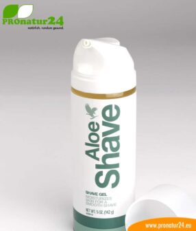 Aloe Vera Shave Rasiergel und Rasierschaum