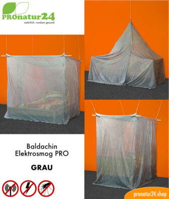 Baldachin Elektrosmog PRO GRAU im Überblick