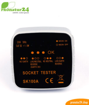 Erdung testen und prüfen mit Stecker - schneller Erdungscheck ohne Elektriker! 10 Steckdosenprüfer zum schnellen Check der angeschlossenen Erdung