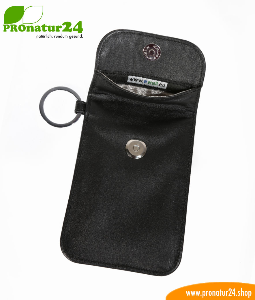 ANTI RFID NFC Autoschlüssel Schutztasche LEDER | Schutzhülle gegen  Autodiebstahl per Funk bei Keyless-Go System