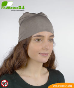 Abschirmender Kopfschutz / Kopftuch / Headgear TKE gegen Elektrosmog durch Funk (Mobilfunk, WLAN, LTE, ...)