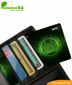 RFID NFC Blocker Karte fürs Portemonnaie