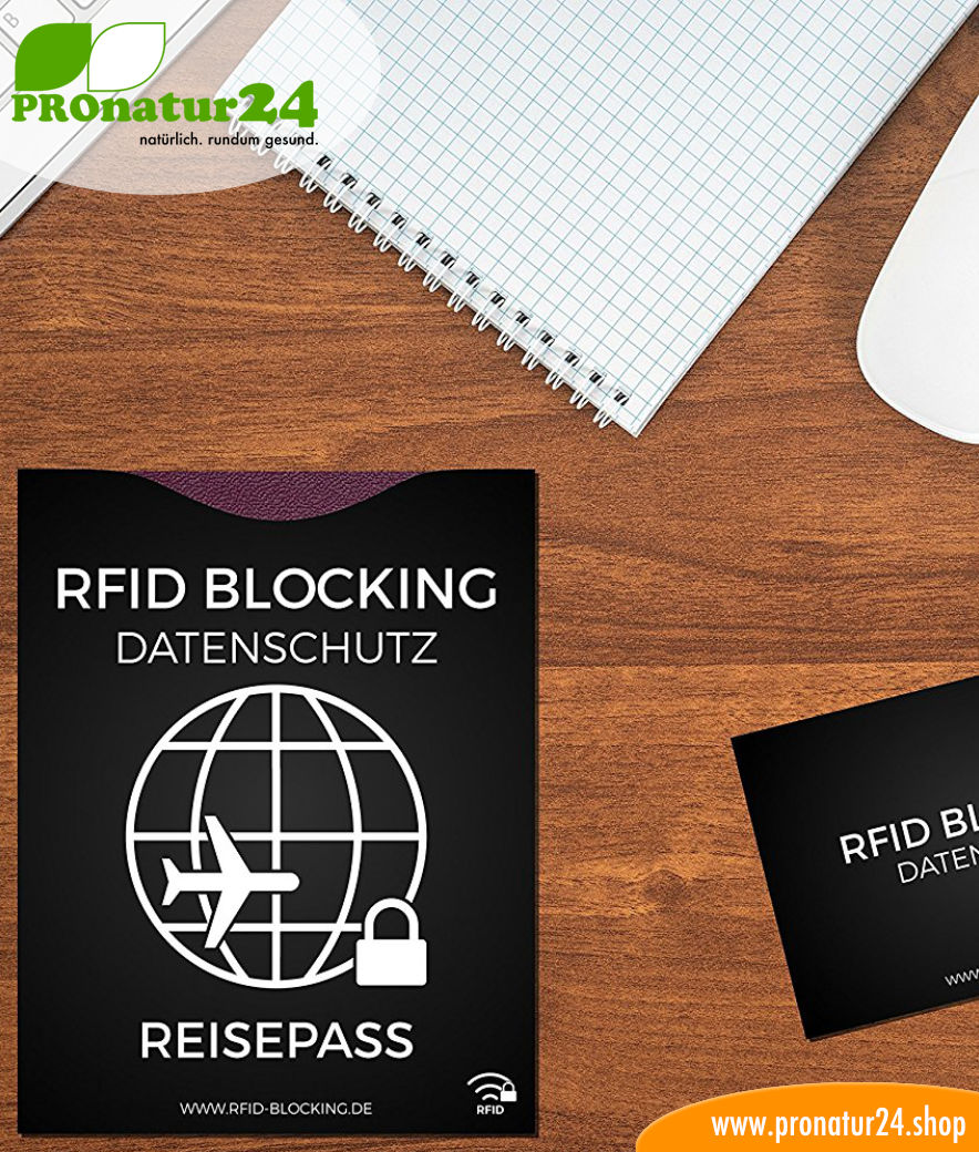 10 RFID Kreditkarten Schutzhülle Funk Abschirmung NFC Schutzhüllen Daten Blocker 