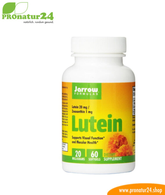 LUTEIN 20MG MIT ZEAXANTHIN 60 SOFTGEL KAPSELN
