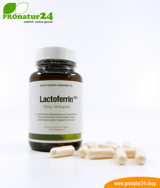 Lactoferrin, 120 mg, diätetisches Lebensmittel