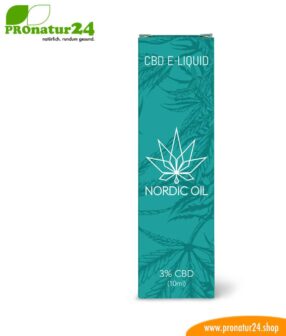 CBD E-LIQUID der Cannabis Pflanze mit 3 % CBD Anteil. Ohne THC.