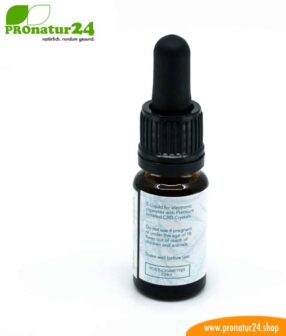 CBD E-LIQUID der Cannabis Pflanze mit 5 % CBD Anteil. Ohne THC.