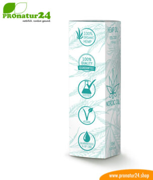 CBD HANFÖL der Cannabis Pflanze mit 15 % CBD Anteil. Ohne THC. Biologisch und vegan produziert von Nordic Oil. 13 CBD Hanföl der Cannabis Pflanze mit 15 % CBD Anteil. Ohne THC.