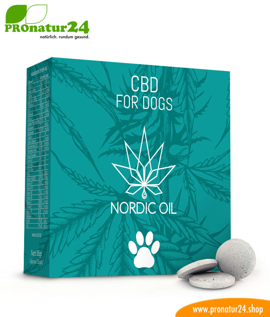 CBD LECKERLIES für Hunde und Welpen. Futterergänzung in Form von Tabletten für die Fellnase. 176 mg CBD in 55 Pastillen. Ohne THC. 2 CBD LECKERLIES für Hunde. Futterergänzung in Form von Tabletten für die Fellnase. 176 mg CBD in 55 Pastillen. Ohne THC.