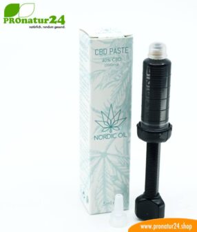 CBD Paste der Cannabis Pflanze mit 40 % CBD Anteil. Ohne THC.