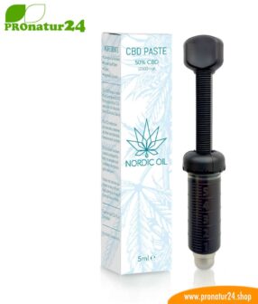 CBD Paste der Cannabis Pflanze mit 50 % CBD Anteil. Ohne THC.