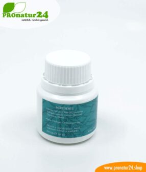 CBD Softgel Kapseln der Cannabis Pflanze mit 4 % CBD Anteil. Ohne THC.