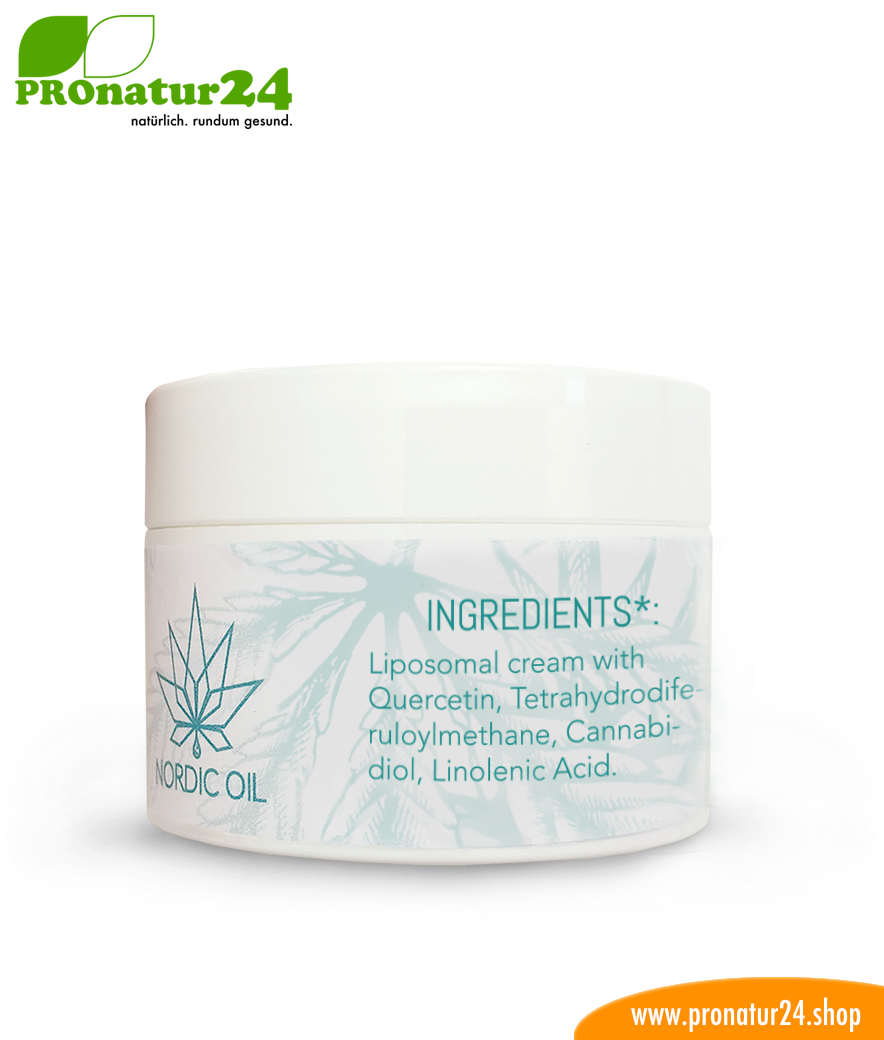 FREYJA CBD Hautcreme. Unterstützung und Hilfe bei EKZEMEN (Hautentzündungen) auch mit der Kraft der Cannabis Pflanze. Ohne THC. Vegan. 6 FREJYA CBD Hautcreme. Entwickelt von Nordic Oil als Unterstützung und Hilfe bei Ekzemen (Hautentzündungen) mittels u.a. Cannabidiol. Ohne THC. Vegan.