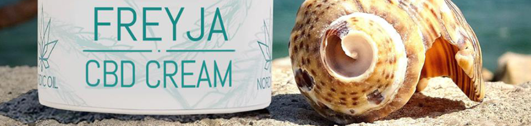 FREYJA CBD Hautcreme. Unterstützung und Hilfe bei EKZEMEN (Hautentzündungen) auch mit der Kraft der Cannabis Pflanze. Ohne THC. Vegan. 14 FREYJA CBD Hautcreme. Entwickelt von Nordic Oil als Unterstützung und Hilfe bei Ekzemen (Hautentzündungen) mittels u.a. Cannabidiol. Ohne THC. Vegan.