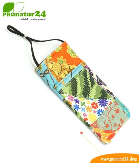 Handytasche eWall für iPhone, Samsung, Huawei, usw. mit Elektrosmog Strahlenschutz inklusive 5G. 3in1 Protection inkl. RFID Datenschutz. Flower Power Design Unikat!