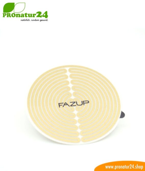FAZUP gold. Passive Antenne zur Reduktion vor Mobilfunkstrahlung! Innovativer Schutz vor Elektrosmog von iPhone, Samung, Huawei. Aufzukleben wie Chip zu Harmonisierung.