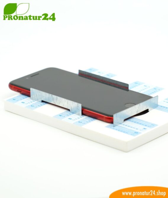 FAZUP silver. Passive Antenne zur Reduktion vor Mobilfunkstrahlung! Innovativer Schutz vor Elektrosmog von iPhone, Samung, Huawei. Aufzukleben wie ein Chip zu Harmonisierung.