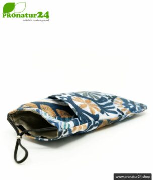 Handytasche eWall im Unikat Design Felix blau, XXL