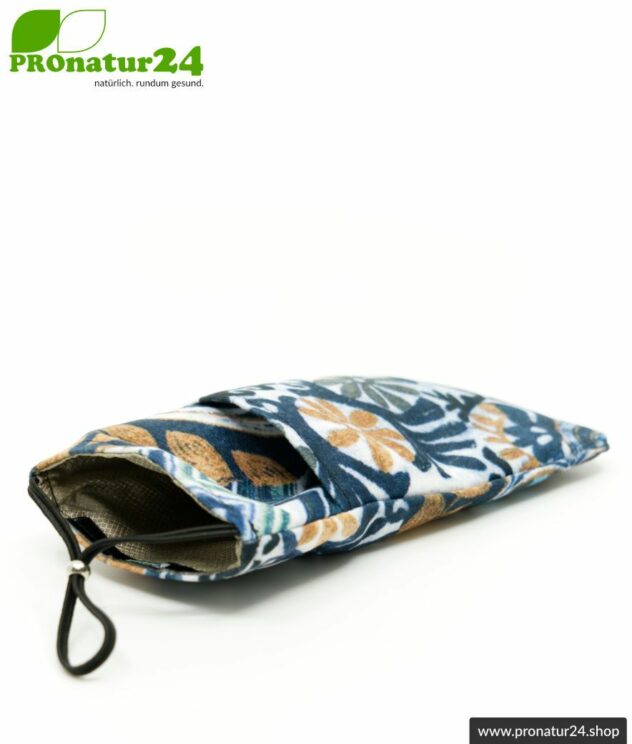 Handytasche eWall im Unikat Design Felix blau, XXL
