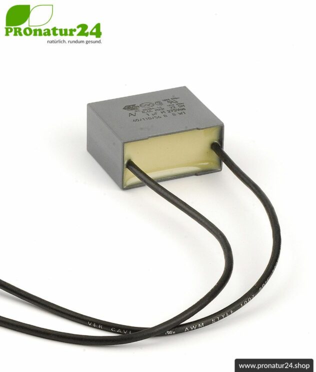 Netzfilter X21 1 µF (Kapazitätsfilter gegen Dirty Electricity)