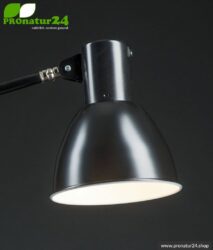 leuchte schreibtisch arbeitsplatz werkleuchte lampenschirm schwarz pronatur24 884 compressor