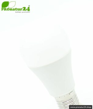 LED Lampe Vollspektrum DuoLight. Natur-nah flimmerfreies Licht mit 12 Watt (wie 100 Watt). 5200 K, 4000 K + 2900 K. 1000 Lumen. E27.