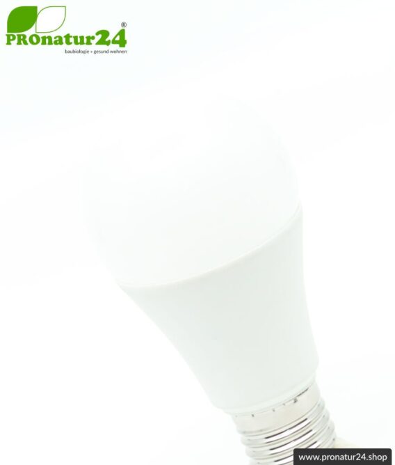 LED Lampe Vollspektrum DuoLight. Natur-nah flimmerfreies Licht mit 12 Watt (wie 100 Watt). 5200 K, 4000 K + 2900 K. 1000 Lumen. E27.