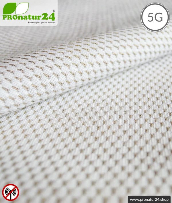 NEW ANTIWAVE Abschirmstoff | Herstellung abschirmende Bekleidung und Unterwäsche | HF Abschirmung bis 33 dB. Schutz für unterwegs vor Handystrahlung.