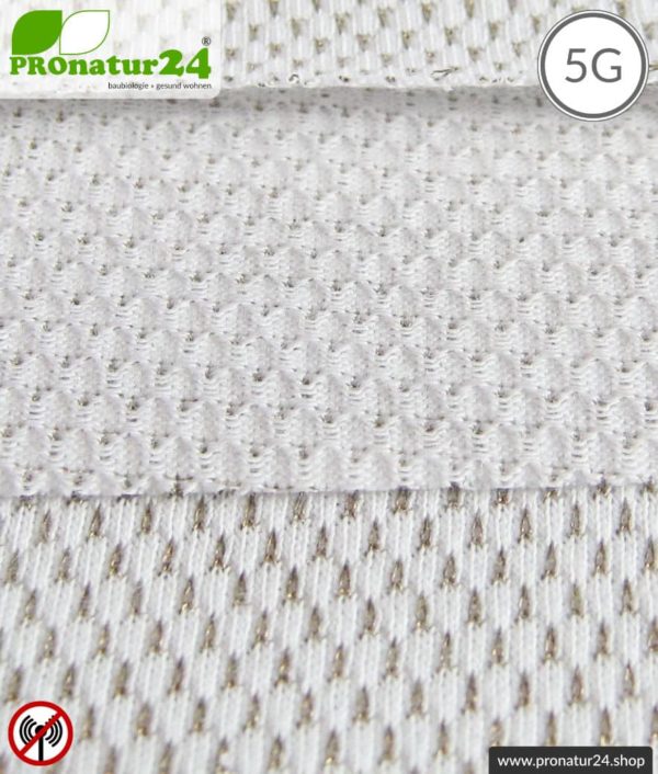 NEW ANTIWAVE Abschirmstoff | Herstellung abschirmende Bekleidung und Unterwäsche | HF Abschirmung bis 33 dB. Schutz für unterwegs vor Handystrahlung.