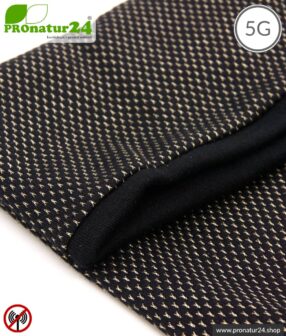 ANTIWAVE abschirmender Schlauchschal Scarf | Schutz vor Elektrosmog HF mit Wirkungsgrad bis 99,9 % (Handy, WLAN, LTE) | 5G ready!