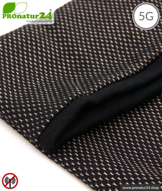 ANTIWAVE abschirmender Schlauchschal Scarf | Schutz vor Elektrosmog HF mit Wirkungsgrad bis 99,9 % (Handy, WLAN, LTE) | 5G ready!