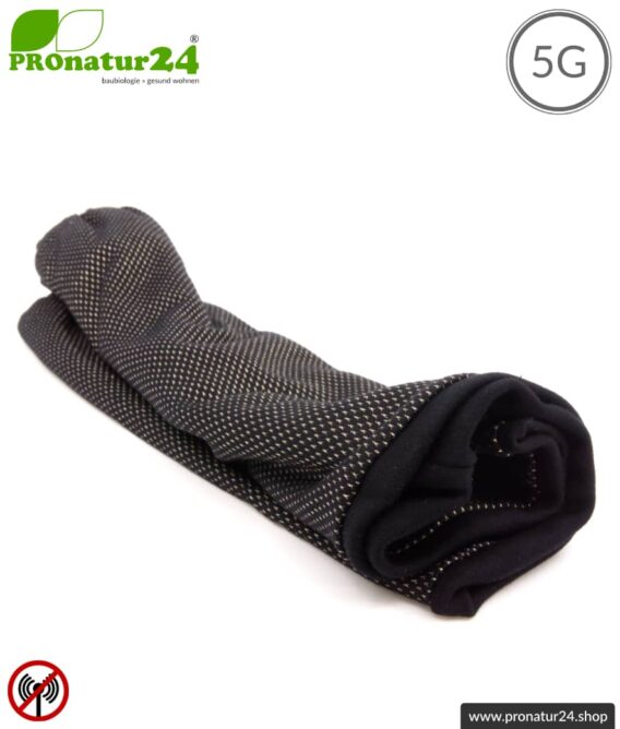 ANTIWAVE abschirmender Schlauchschal Scarf | Schutz vor Elektrosmog HF mit Wirkungsgrad bis 99,9 % (Handy, WLAN, LTE) | 5G ready!