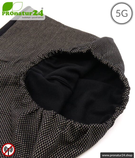 ANTIWAVE abschirmender Schlauchschal Scarf | Schutz vor Elektrosmog HF mit Wirkungsgrad bis 99,9 % (Handy, WLAN, LTE) | 5G ready!