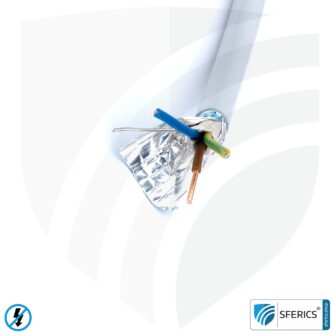 (N)HXMH(St)-J 3x 2,5 mm² geschirmtes Verlegekabel | halogenfrei | weichmacherfrei | Elektrokabel zur Abschirmung elektrischer Wechselfelder NF | 41-4347