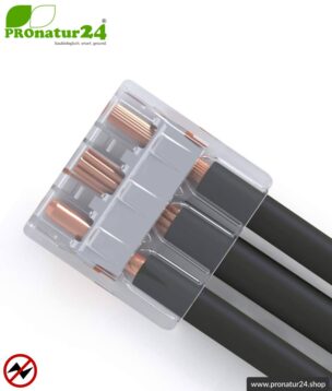 ▷ WAGO compact splicing connector, 2273-204