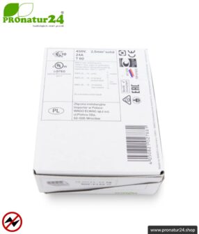 WAGO Compact Verbindungsdosenklemme | Modell 2273-208 | für 8 eindrähtige Leiter | Leiterquerschnitt 0,5 bis 2,5 mm² | 450V / 24 A | Alternative zur Lüsterklemme