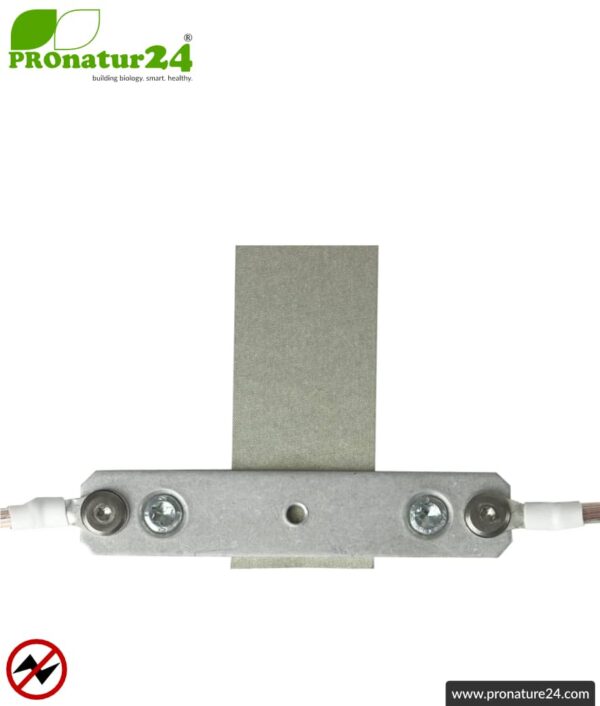 Erdungsplatte GS1, 20x80 mm