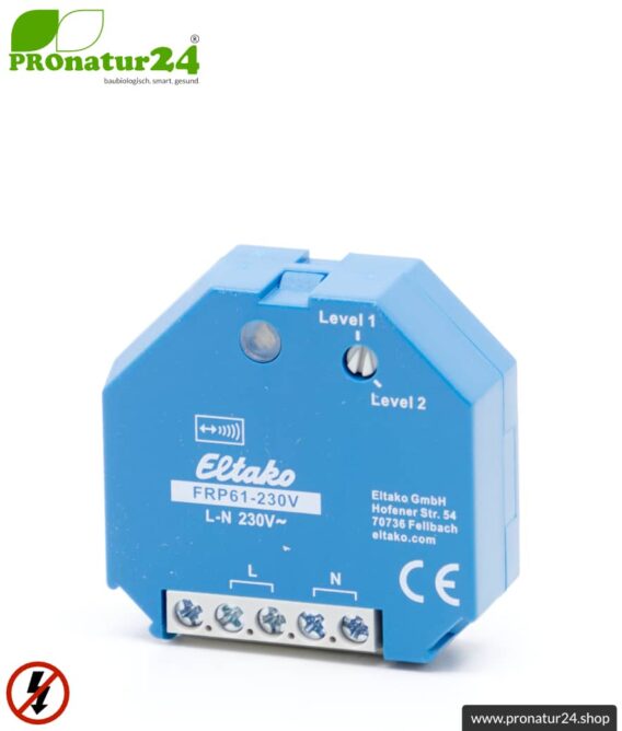 Unterputzrepeater RP-NA16-UP | Repeater zur Montage in Installationsdose | LEVEL 1+2 | Masterschalter Set-Up | baubiologische Funktechnik nach EnOcean Standard