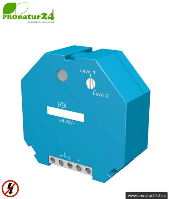 Unterputzrepeater RP-NA16-UP | Repeater zur Montage in Installationsdose | LEVEL 1+2 | Masterschalter Set-Up | baubiologische Funktechnik nach EnOcean Standard